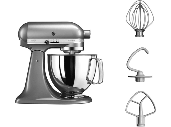 KITCHENAID 5KSM125EQG ARTISAN keukenmachine Liquid Graphite (inhoud mengkom: 4,8 liter, 300 watt) - Afbeelding 4