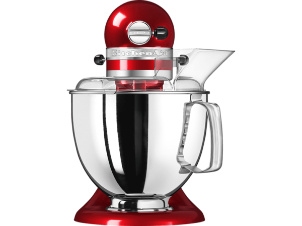 KITCHENAID 5KSM175PSECA ARTISAN CANDY APPLE RED Keukenmachine Candy Apple Red (inhoud mengkom: 4,8 liter, 300 watt) - Afbeelding 2