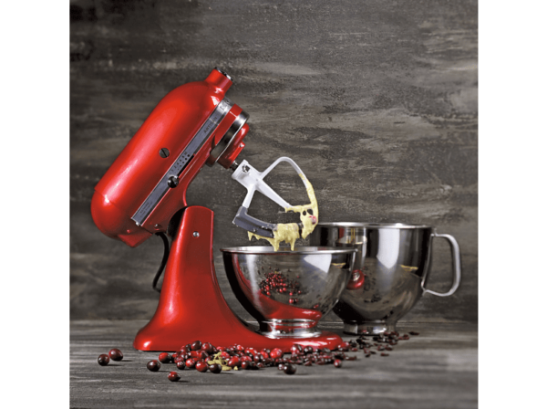 KITCHENAID 5KSM175PSECA ARTISAN CANDY APPLE RED Keukenmachine Candy Apple Red (inhoud mengkom: 4,8 liter, 300 watt) - Afbeelding 3